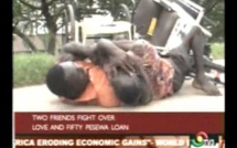 [Vidéo] Violente bagarre entre deux handicapés... Regardez