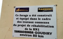 Réhabilitation de la route Tambacounda - Goudiry - Kidira - Bakel et travaux connexes: Le gouverneur de Tambacounda en visite de chantier