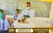 VIDEO + PHOTOS: Abdoulaye Daouda Diallo après son vote