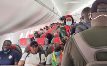En images: Les "Lions" en route vers Dakar