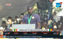 EN DIRECT / Palais de la République, cérémonie de décorations des "Lions" 