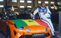 Sport automobile Alpine Elf  Europa Cup/ Avec sa voiture baptisée Lat Dior: Le pilote Abdoulaye Diop dans la course