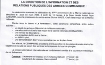 La Marine nationale fête ses 47 ans, ce jeudi 3 mars 2022