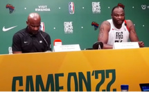 BAL Dakar 2022 / En conférence de presse d'après-match: Le capitaine du REG Pitchu Manga, attribue la victoire à tout le groupe et au staff du club rwandais