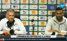 Revivez la Conférence de presse de l'Egypte suivie de leur séance d'entraînement