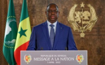 MESSAGE A LA NATION DE SON EXCELLENCE MONSIEUR LE PRESIDENT MACKY SALL