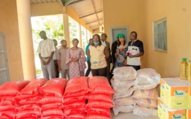 Fondation du PAD pour de joyeuses fêtes de Pâques : Les diocèses de Ziguinchor et de Kolda, ont reçu des dons en nature et en espèces