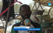 Confection des paniers "Soukeurou koor" : Quand les hommes font la concurrence aux femmes