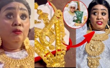 Laylatoul Qadr ou folklore à Touba, Cette femme détrône Ngoye Fall avec ses 200kg d’or au cou…