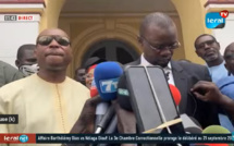 Revivez la déclaration conjointe de Barthélémy Dias et Ousmane Sonko