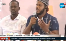 REPLAY / Insécurité au Sénégal : Le Mouvement Y en a marre face à la presse