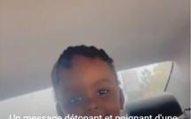 Un message détonant et poignant d'une fillette pour un appel au calme