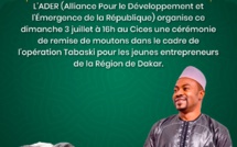 L'ADER, avec Aliou Dembourou Sow, va offrir des moutons de Tabaski aux jeunes entrepreneurs de Dakar