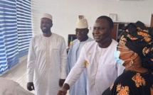 Photos d’une visite : Les Leaders de Yaw à Ziguinchor avec Ousmane Sonko