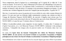 Décès de François Mancabou - Visionnage de la vidéo de 13 mn : les avocats à la défense décèlent des manquements graves…