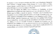 La déclaration de leur représentant entrecoupée par la RTS : Wallu Sénégal choquée par la réponse indirecte du CNRA