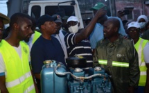 Grand-Yoff et Yoff / Tournée de Barthélémy Dias en zones inondées, après une visite à Gorée