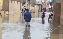 Saint-Louis / Début d'hivernage : Des quartiers de Sor sous les eaux