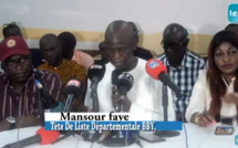 Législatives 2022 : Mansour Faye reconnaît sa défaite, félicite YAW et promet de revenir en force