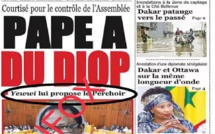 Poste de président de l’Assemblée proposé à Pape Diop: YAW dément fermement et insulte au passage « Le Quotidien »