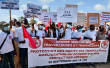 Thiès : Les blouses blanches ont déversé leur colère dans les rues