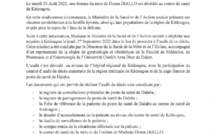 Décès de Mme Doura Diallo en salle d’accouchement : audit et version du ministère de la Santé