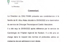 Décès de Imam Alioune Badara Ndao: Comment le CHU de Fann a réagi ?