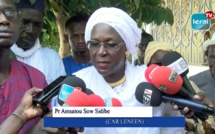 Touba: Pr. Amsatou Sow Sidibé reçue par Serigne Mountakha Mbacké