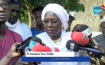 Touba: Pr. Amsatou Sow Sidibé reçue par Serigne Mountakha Mbacké