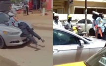 Affaire du policier agrippé au capot d’un véhicule: L’automobiliste en garde-à-vue