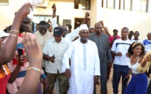 Sangalkam: Une foule en liesse accueille le Ministre Oumar Gueye