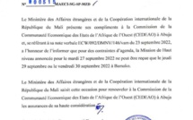 Mali: Goita repousse la visite de Macky Sall et de la CEDEAO