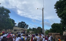 Électrification rurale : Le PDUC illumine le village de Hamdalaye dans la commune de Simbandi Balante
