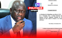 Serigne Bassirou Guèye remplace Seynabou Ndiaye Diakhaté à la tête de l'OFNAC