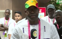 Yankhoba Diattara, ministre des Sports, aux "Lions" : "Chers "Lions", sachez que votre peuple est très fier de vous"