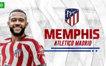 Officiel : Memphis Depay signe à l'Atlético de Madrid