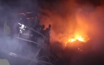 Incendie au marché Ocass : 113 cantines consumées, selon le président du groupement des délégués des marchés de Touba