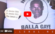22 ans après, les étudiants rendent hommage à Balla Gaye et lancent un appel à l'Etat