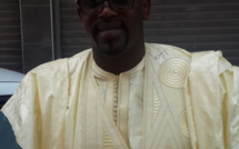 Bara Guèye, le patron de Clean Oil, au baptême des jumeaux d'Aziz Ndiaye