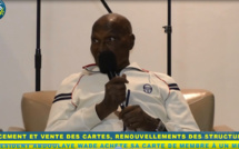 Photos / Vidéo : Message du Président Wade qui vient d’acheter sa carte de militant, à 1 million FCfa !