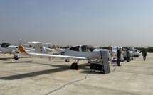 Base militaire de Thiès : Macky Sall visite les chantiers de l’Académie internationale des métiers de l’aviation civile