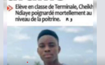 Foyer des jeunes de Médina Sabakh: Cheikh Ndiaye poignardé à mort