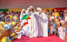Photos/ 1er Assises nationales de l’entreprenariat des femmes: Mme Fatou Diané Gueye accompagnée d'une belle délégation, fait une démonstration de force