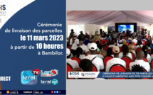 [🔴REPLAY - BAMBILOR ]  / CÉRÉMONIE DE LIVRAISON DE 700 PARCELLES VIABILISEES A USAGE D'HABITATION AVEC TITRE FONCIER 