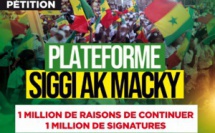 PLATEFORME SIGGI AK MACKY -1million de signatures: Mise en place de l'organe internationational de supervision