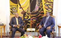 Vidéo- Macky Sall et Alpha Condé se retrouvent (enfin) et ont mangé le "Thiebou Dieune"