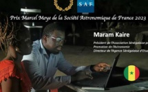 Maram Kaîré, un modèle pour la jeunesse africaine, devient le premier lauréat du prix Marcel Moye en astronomie