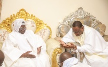Le Président Macky Sall à Touba, pour présenter ses condoléances au Khalife général des Mourides (Photos et vidéo)