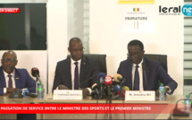(🔴REPLAY) -  Suivez la passation de service entre le Ministre des sports Yankhoba Diatara et le Premier Ministre Amadou BA