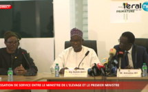 (🔴EN DIRECT)  Suivez la passation de service entre le Ministre de l'Elevage Aly Saleh Diop et le Premier ministre Amadou Bâ